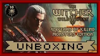 The Witcher 3: The Wild Hunt 10 Years of Killing Monsters Edition | UNBOXING (Poland Exclusive)