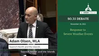 Debate on Response to Severe Weather Events