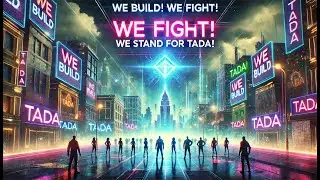 We Build, We Fight, We Stand For $TADA
