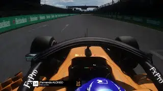 ALONSO Onboard At MONTREAL with 2018 MCL33 | New MCL33 Mod!