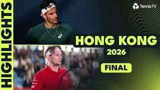 Lorenzo Musetti vs Alexander Bublik For The Trophy! 🏆 | Hong Kong 2026 Final Highlights