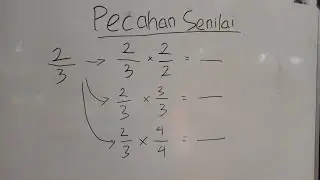 Pecahan Yang Senilai Dengan 2 Per 3 Adalah, Pecahan Senilai 2/3, Pecahan Yang Senilai 2/3 Adalah