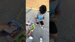 giving fake pokemon cards to kids part 11 #pokemon #prank #givingback