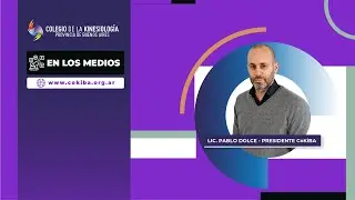 El presidente Pablo Dolce en comunicación con radio M hablando de intrusismo en la P. de Bs As