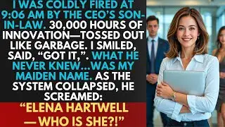 I Got Fired By The CEO's Son-In-Law At 9:06 AM—It's Too Bad That An $840M Patent Has My Maiden Name