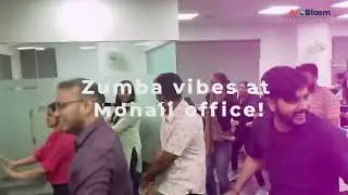 Zumba Fun at AcoBloom Mohali: Team Building & Fitness!