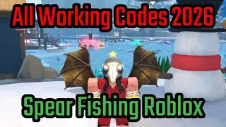 All Working Codes 2026 in Spear Fishing Roblox