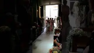 Ingresso in chiesa Giugno 2017 chiesa santa Maria  Angeli Cimitile Antonio e giovanna sposi 2017