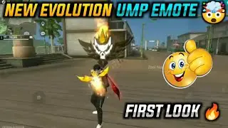 NEW EVO UMP EMOTE 🔥🔥|| NEW EVO UMP GUN||