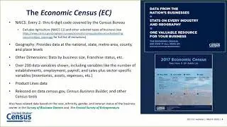 An Update on the Economic Census for AK, ID, MT, OR, UT, WA, and WY