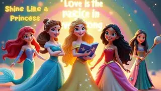 Shine Like a Princess ✨ Disney-Inspired Kids Song & Sing Along