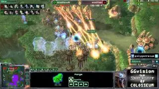 SC2 Gladiator: mouzHasu vs mouzMorrow @ Shattered Temple