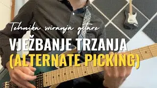 Kako pravilno vježbati trzanje na gitari