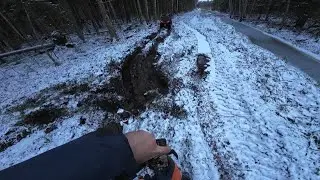 cf moto cforce 625 Atv off road, stuck in mud Estonia