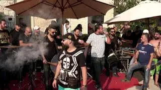 حفلة كاملة وحصرية - بس وديع الشيخ معصّب شوي  😡😡 - ومعو حق يعصّب - حفلة مسبح رقص شباب وبنات لبنان