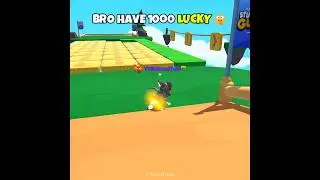 Bro Have 1000 Lucky in Tile Fall Stumble Guys 🤩 #shorts #stumbleguys