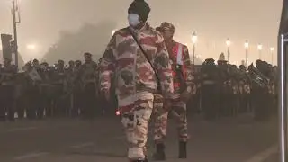 Parade Rehearsals 2026: Republic Day rehearsals continue at Kartavya Path amid biting cold
