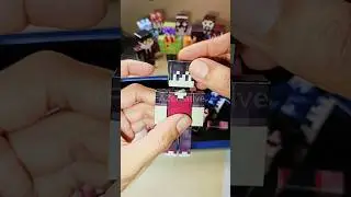 aci GameSpot minecraft skin papercraft #shorts