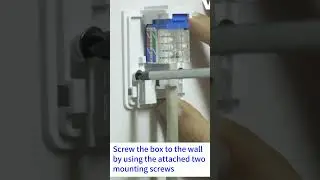 How to install keystone surface mount box? #shorts #surfacemountbox #network