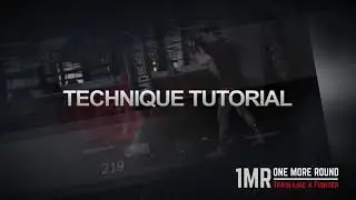 Muay Thai Kickboxing, Boxing Lead Hook Tutorial: One More Round