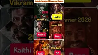 Lokesh Kanagaraj Upcoming Movies? || #shorts #lokeshkanagaraj #vikram2 #kaithi2 #rolex