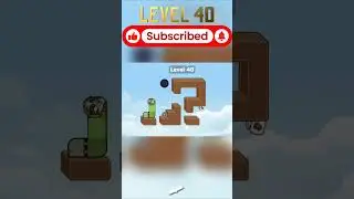 LEVEL 40#shorts #gaming #puzzlegame #braingame #casualgames #tinymindplays #snake #appleworm #viral