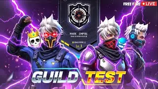 BEST GUILD TEST 1 V 2🥳🤬 HARDEST GUILD TEST 🤬👿 MARK EMPIRE TESTING 🔥 #freefirelive #nonstopgaming