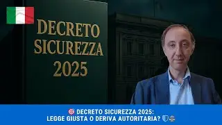 🎯 DECRETO SICUREZZA 2025: LEGGE GIUSTA O DERIVA AUTORITARIA? 🛡️⚖️