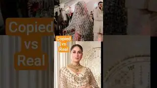 Rabeeca Khan Copied all wedding dresses 😃🤪