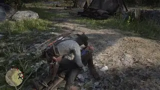 RDR2 - The EASIEST way to Kill and Rob the Wapiti Settlers