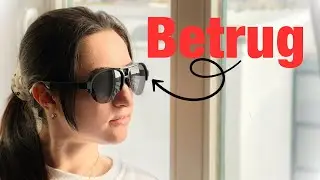 SMARTE Xiaomi Brille von Aliexpress f&uuml;r 7&euro; ist anders wild /moschuss.de