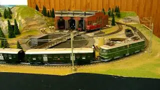 Vintage Märklin Modular Track Display