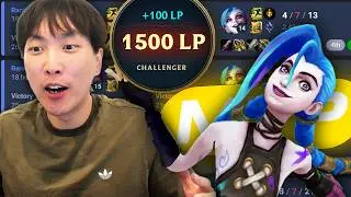 Jinx is by far the BEST pick for an ADC main to climb