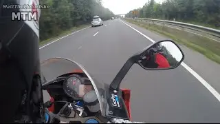 Aprilia RS 125 Top Speed Run In Mph - GoPro Hero 3+