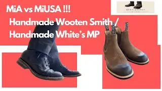 Comparing the hand made Aussie Wootten Boot and the USA hand made White&rsquo;s MP Boot