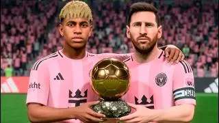 ¡HICE A LAMINE Y MESSI COMPAÑEROS!