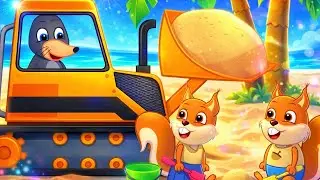 Bridie Squirrel in English - SAND BOSS - Cartoon for Kids 4K