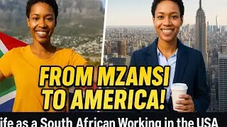 “Why South Africans Are Flocking to America | South Africans working abroad🇿🇦➡️🇺🇸”