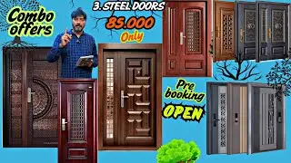 புதிய STEEL DOORS 🔥 COMBO OFFER'S  அதிக தரத்தில் கதவுகள்/ #steeldoors #smartfurniturechennai #doors