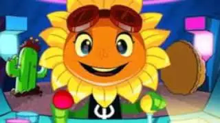 Pvz heroes Solar flare theme