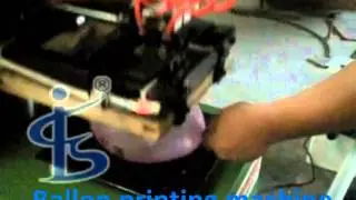 Balloon printing machine