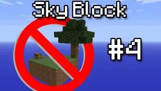 [Minecraft] Sky Block #4 - Mobs Attack!