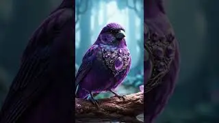 Mesmerizing Violet Bird Sings! 💜🐦