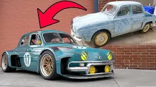 CRAZY Custom WIDEBODY Renault SUPERCHARGED  [4K]