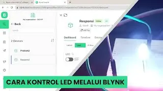 Cara Mengontrol LED Melalui Blynk Menggunakan ESP32
