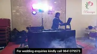 Limited Guests evening wedding reception entertainment. #pranayaweddings