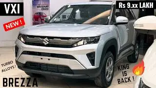 2026 Maruti Suzuki Brezza Facelift VXI Model | Price, Interiors, Features | New Brezza VXI Automatic