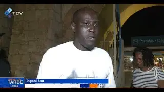 Passageiros retidos na Boa Vista, indignados, acusam a TACV de descaso e falta de informações
