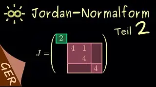 Jordan-Normalform - Teil 2 - Beispiel [darkmode]