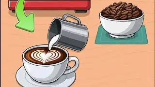 Coffee and Breakfast Maker Game | New Game 2026 | Kitchen Set Diy Cooking Game | Animated Game #cook